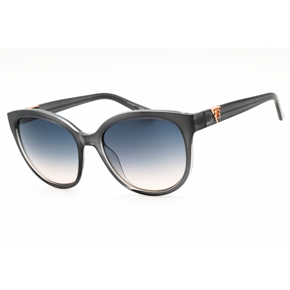 NWT Guess GU7877-20W Grey Round 56mm Sunglasses